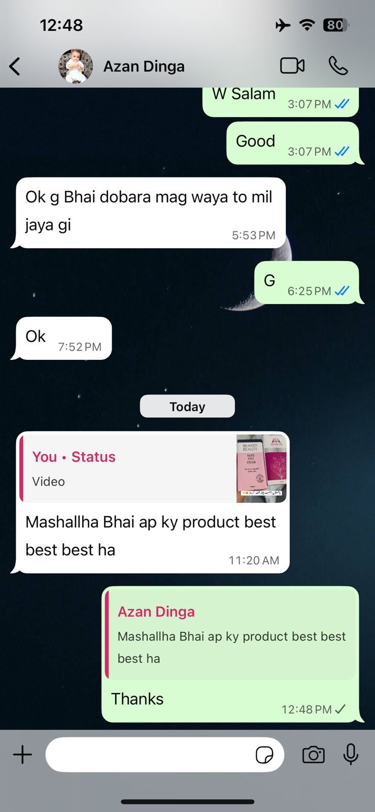 Customer review screenshot 2