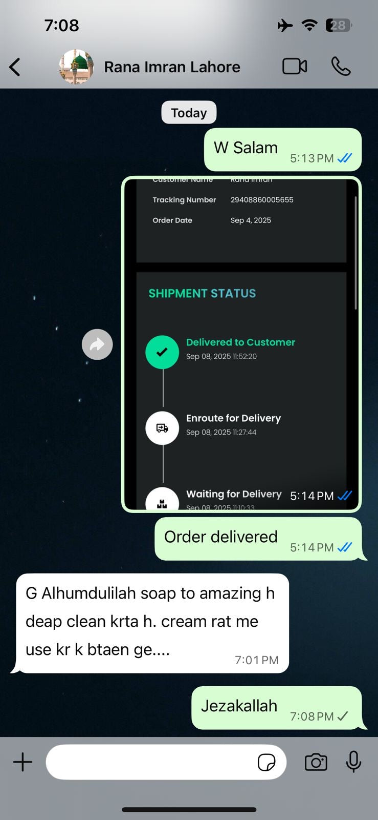 Customer review screenshot 7